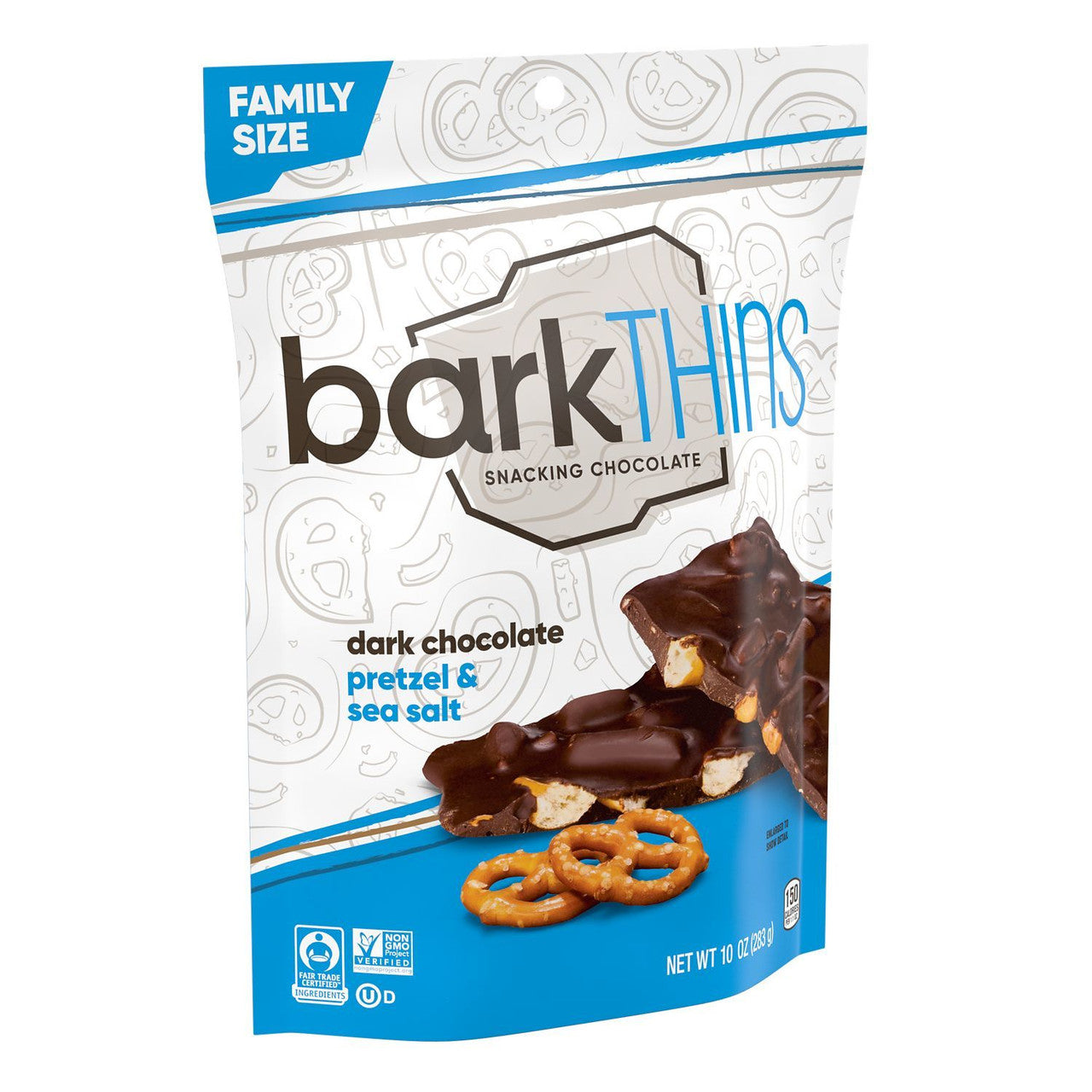 BARKTHN DK CHOC PRETZEL ( 9 X 10 OZ   )