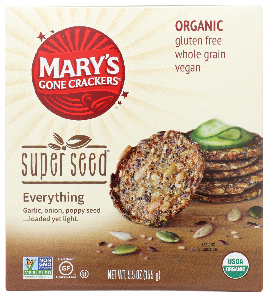 Mary's Gone Crackers Super Seed Everything  (6x5.5 OZ)