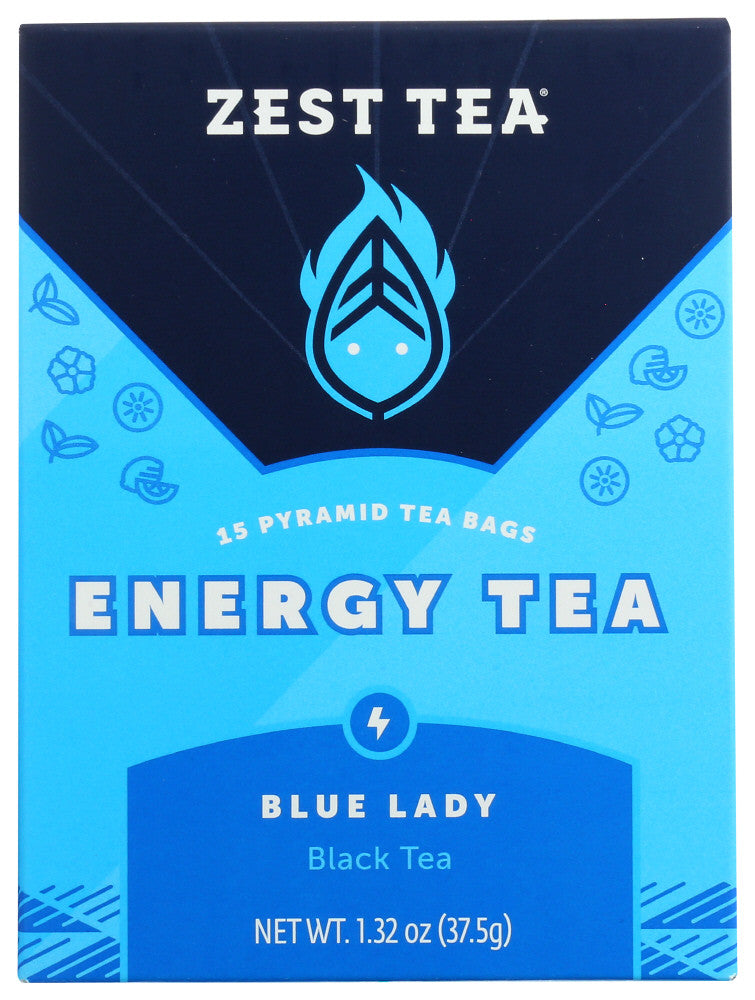 ZEST TEA BOX BLK PASNFRT ( 6 X 1.32 OZ   )