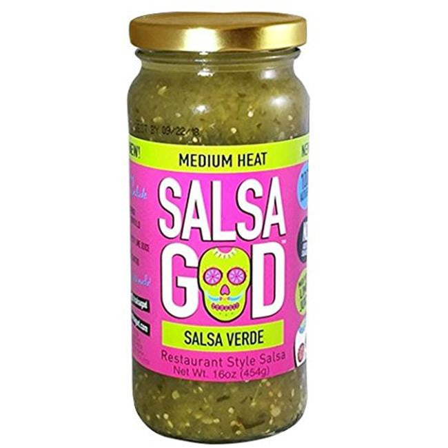 SLSAGOD SALSA VERDE MED ( 6 X 16 OZ   )