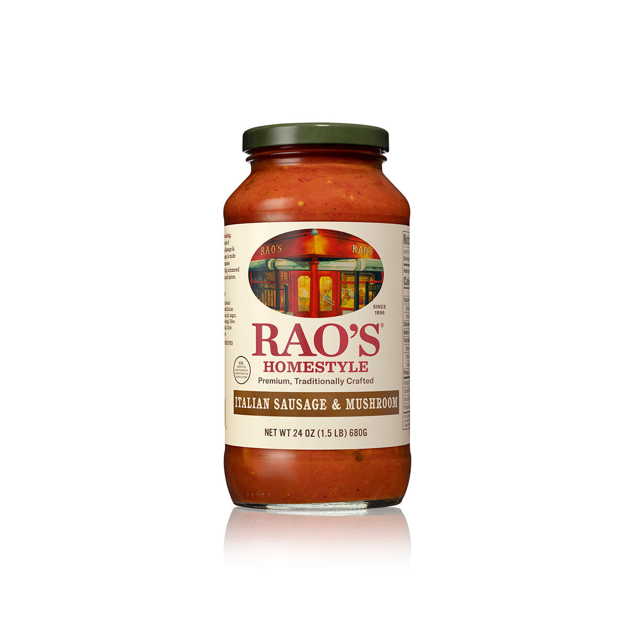 RAOS SAUS MUSH PSTA SCE  ( 12 X 24 OZ   )