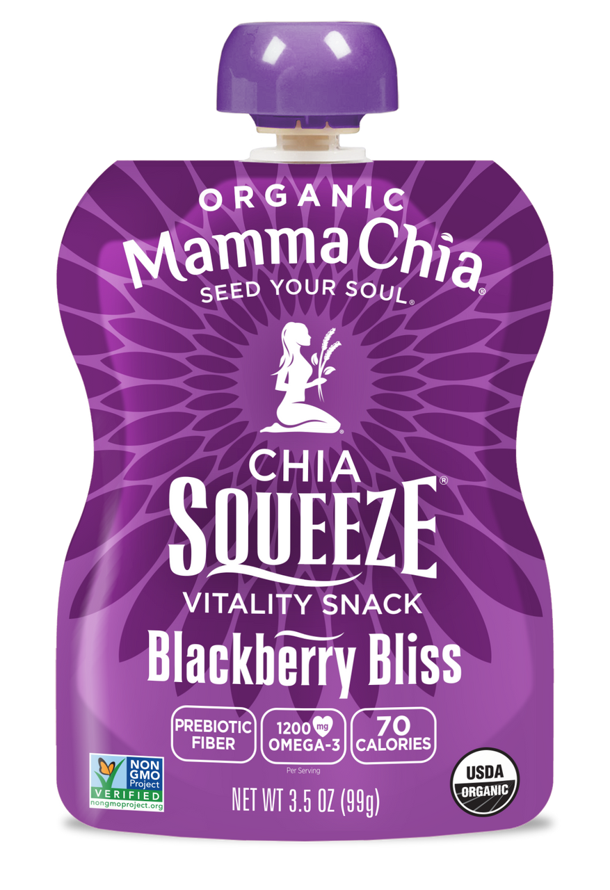Mamma Chia Squeeze Blackberry Bliss (16x3.5 OZ)