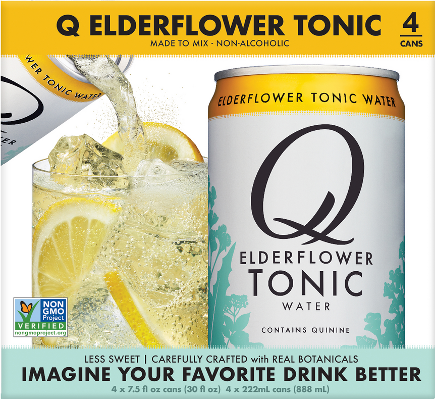 QDR ELDERFLOWR TONIC WTR ( 6 X 7.5 OZ   )
