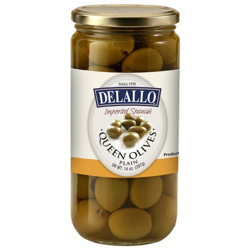 DELALLO QUEEN STFD OLIVE ( 12 X 13 OZ   )