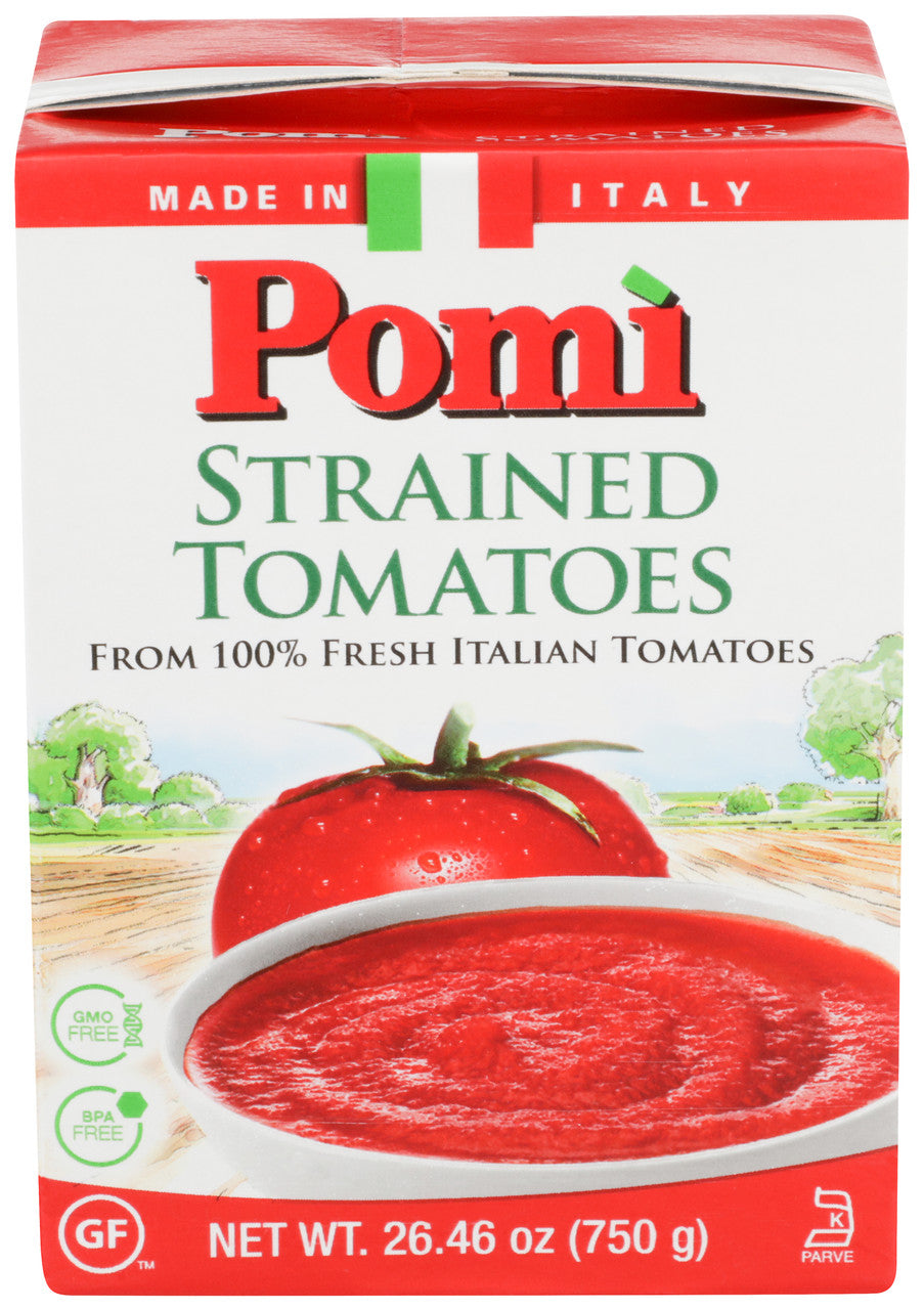 POMI STRAINED TOMATOES   ( 12 X 26.46 OZ   )