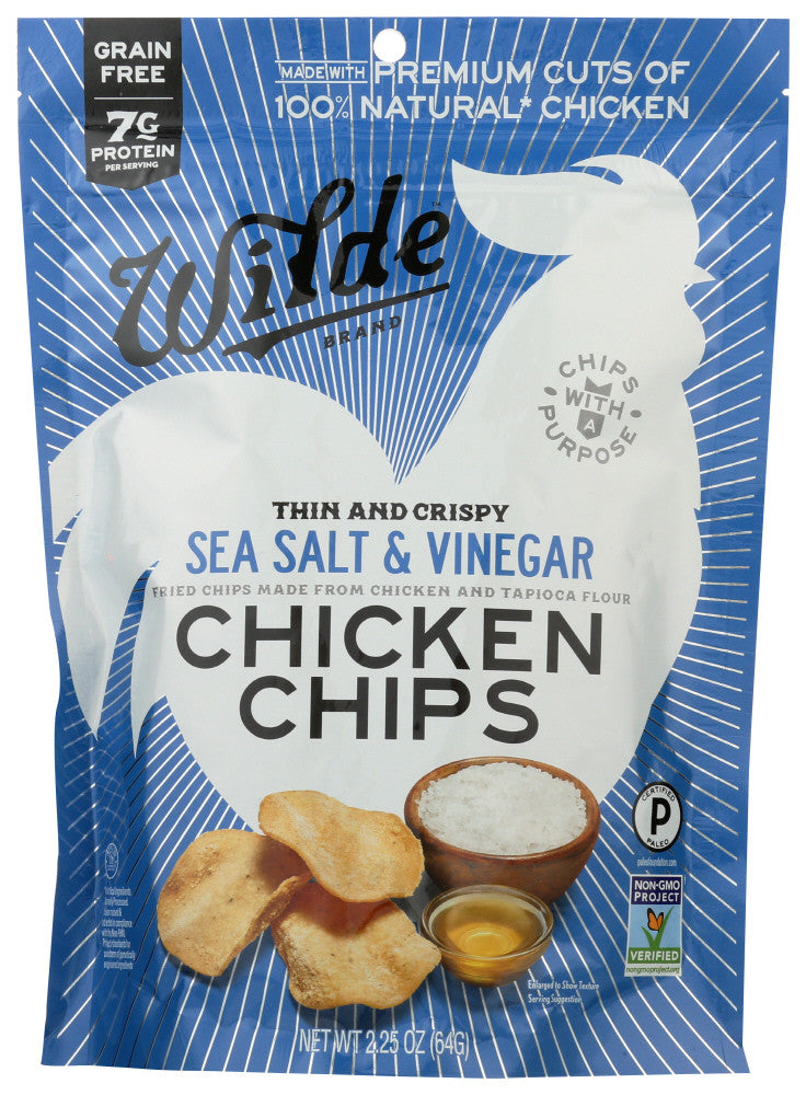 WILDE CHKN CHPS SSLT VNG ( 12 X 2.25 OZ   )