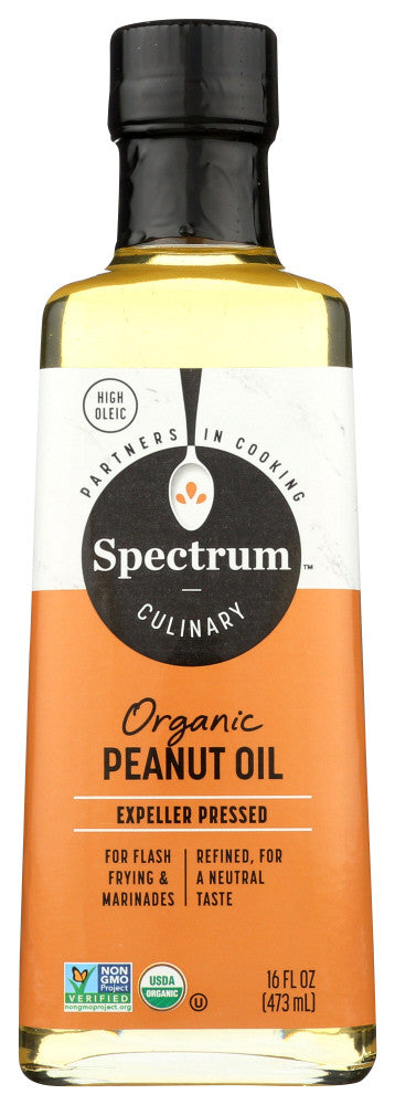 Spectrum Naturals High Heat Peanut Oil (12x16 Oz)