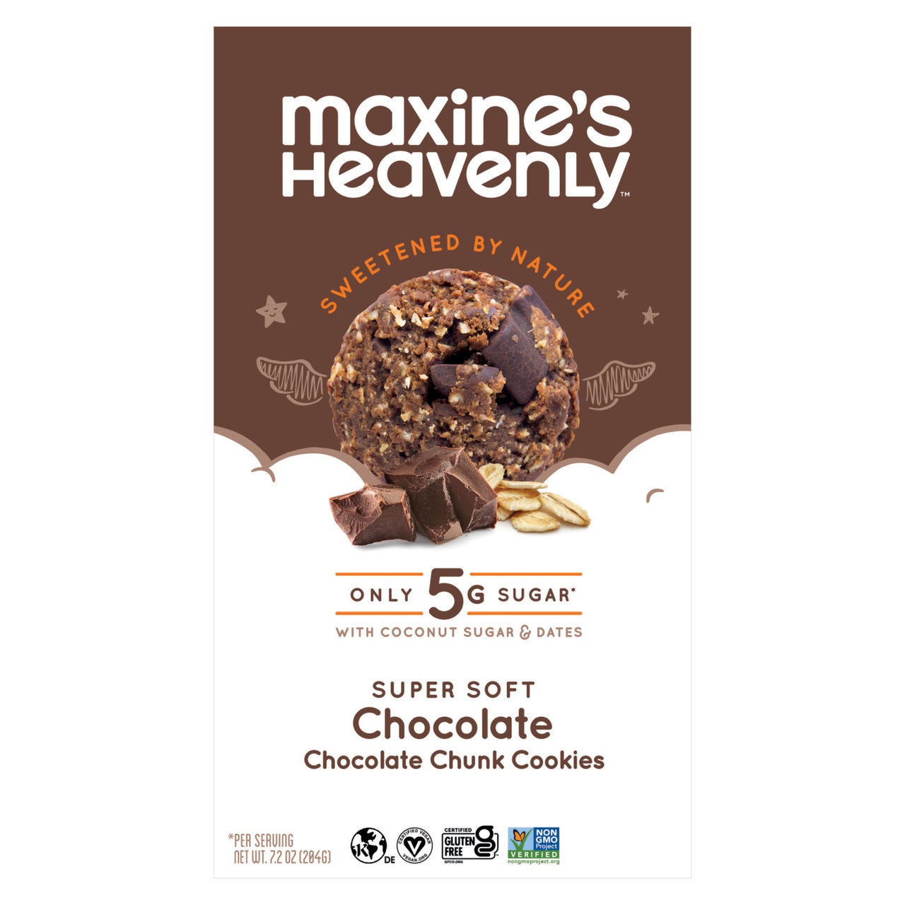 MAXINES CHOCHO CHNK CKIE ( 8 X 7.2 OZ   )