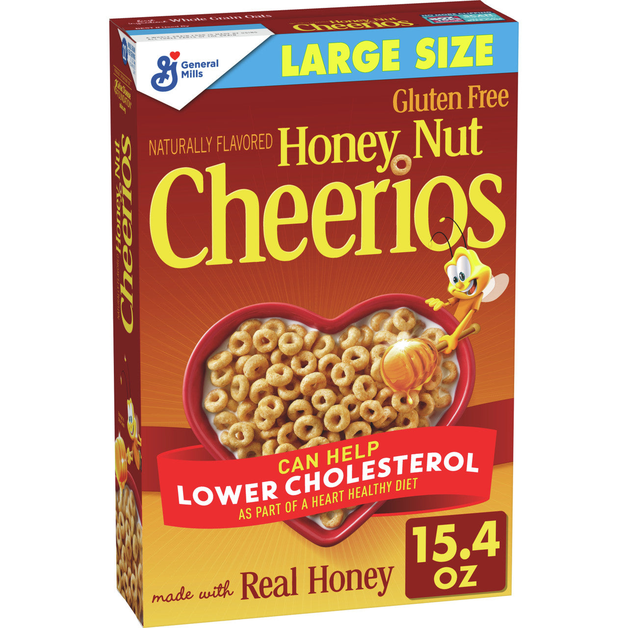 CHEERIOS HONEY NUT CERL ( 10 X 15.4 OZ   )