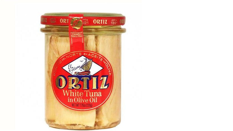 ORTIZ WHITE TUNA/OLVE OL ( 12 X 7.76 OZ   )