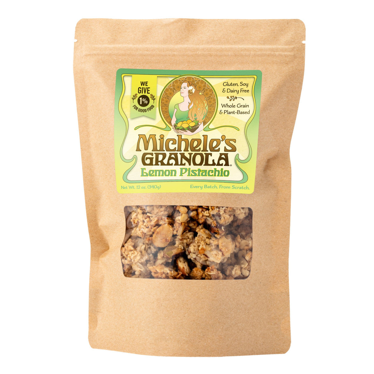 MIHC LEM PISTACHIO GRNLA ( 6 X 12 OZ   )