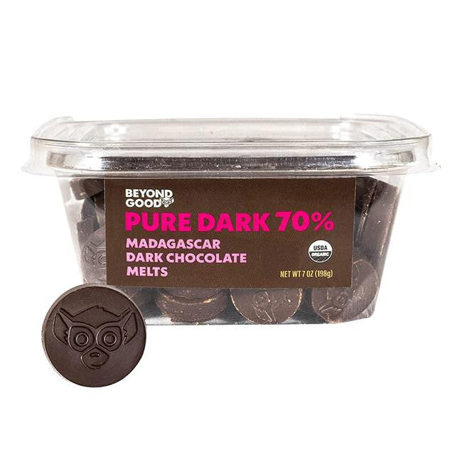 OG1 BGOOD 70%DK CHOC MLT ( 8 X 7 OZ   )