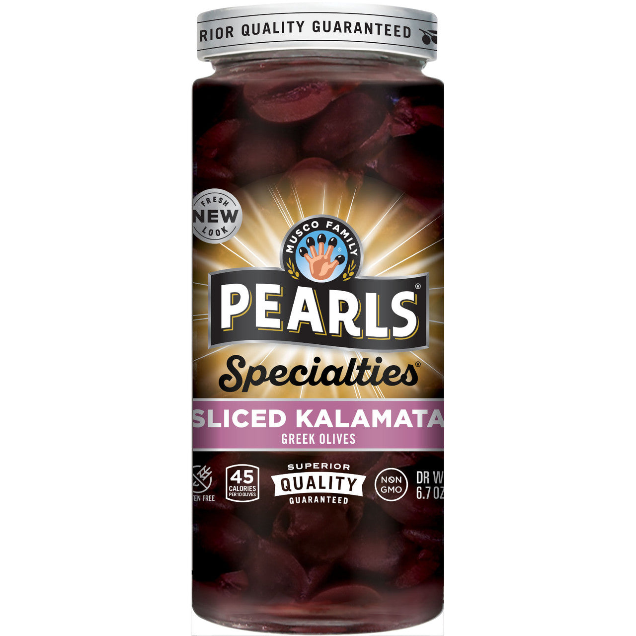 PEARLS SLCD KLMT GRK OLV ( 6 X 6.7 OZ   )