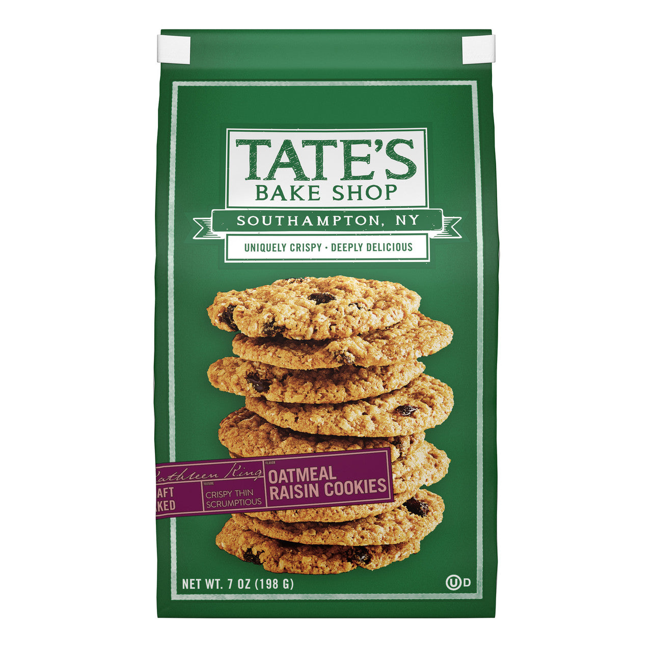 TATE OATMEAL RAISIN CKY ( 12 X 7 OZ   )