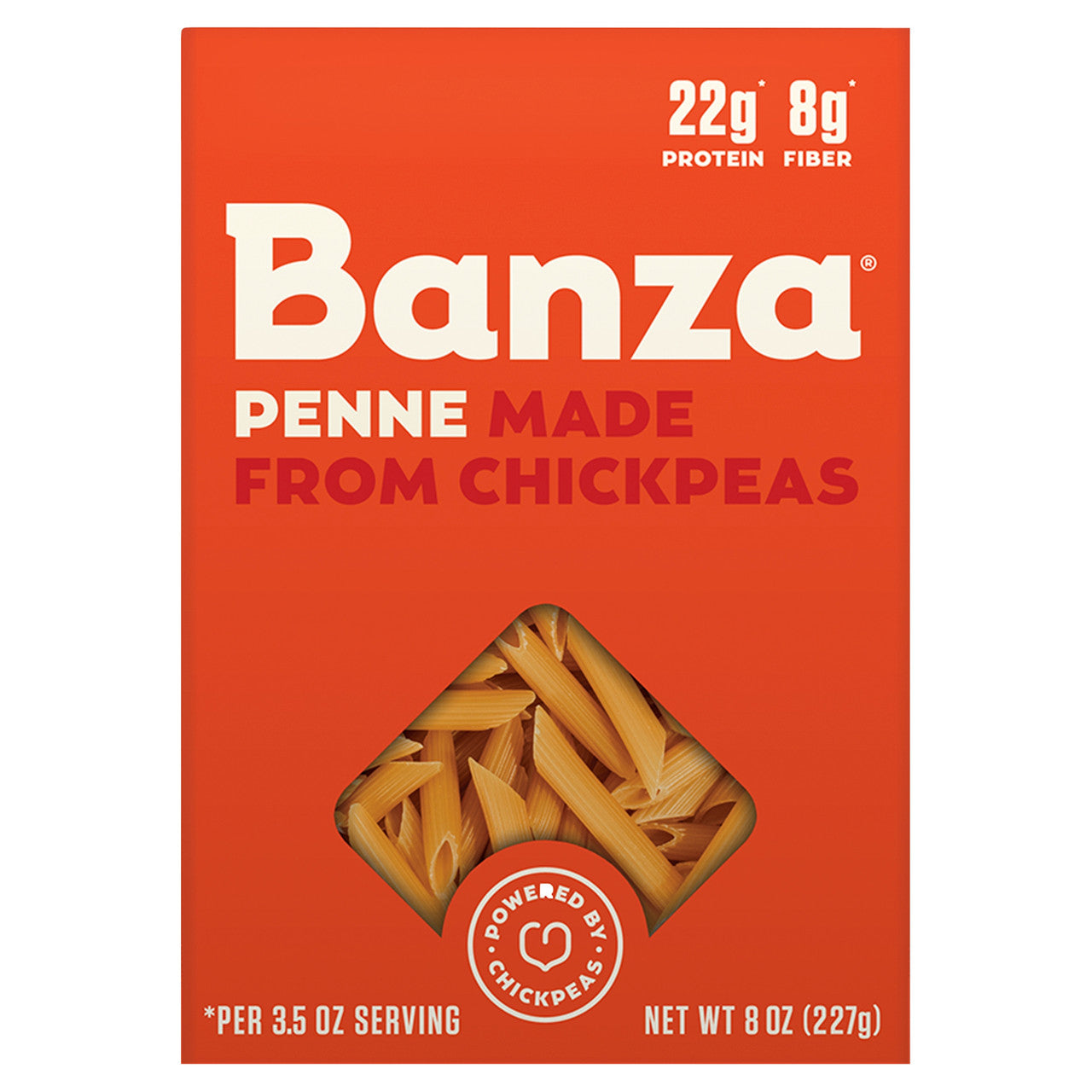 BANZA CHKPEA PSTA PENNE ( 6 X 8 OZ   )